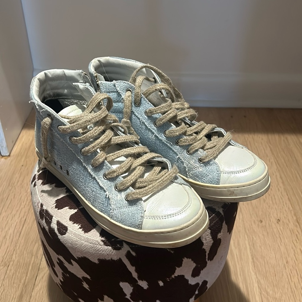 P448 high tops- denim